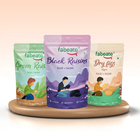 Fabeato Premium Dry Fruits 3 Combo