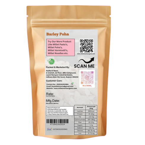 Millet Mania Barley Poha