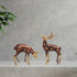 Brass Deer Pair Statue 1.5kg