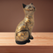 Brass Table Decor Showpiece Cat Statue 0.62kg