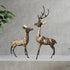 Brass Deer Pair Statue 7.76kg