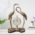 Aluminium Decorative Clock With Duck Pair 3.57Kg