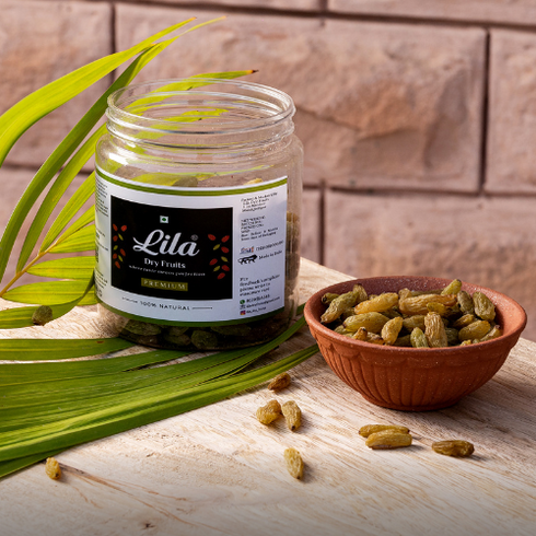 Lila Dry Fruits Premium Green Raisins