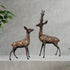 Brass Showpiece Deer Pair 2.52kg