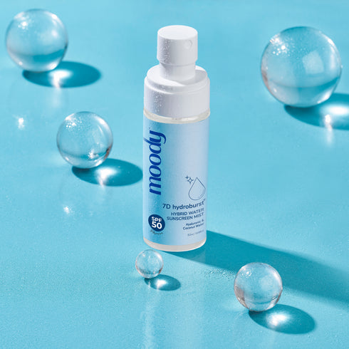 Moody 7D Hydroburst Hybrid Water Sunscreen Mist