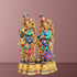 Brass Radha Krishna Same Base Big Stone 38.75Kg
