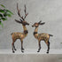 Brass Showpiece Deer Pair 2.72kg