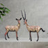 Brass Showpiece Deer Pair Statue 0.62kg