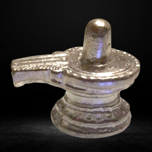 Pure Silver Lingam 40 grams