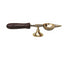 Brass Oil Lamp Deepak With Wooden Handle 0.12Kg