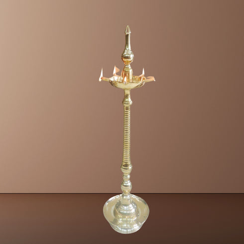 Brass Kerala Fancy Oil Lamp Deepak 12.5Kg