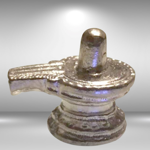 Pure Silver Lingam 40 grams