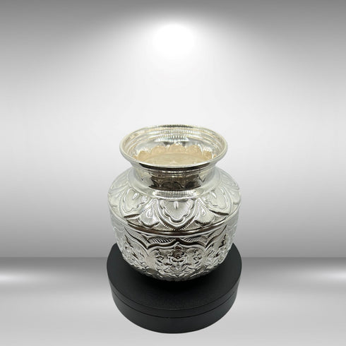 Pure Silver Asthalaxmi Design Kalasham 220 grams