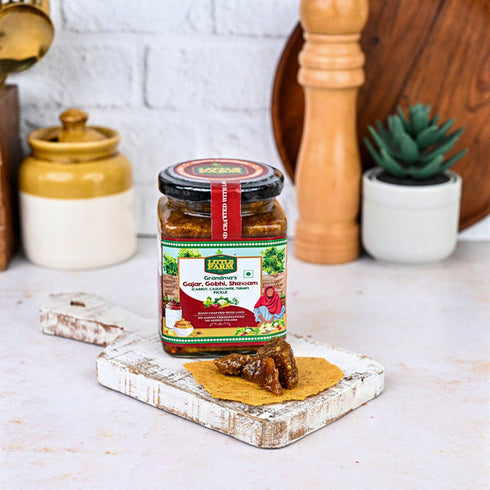 THE LITTLE FARM CO Gobhi Gajjar Shalgum Pickle