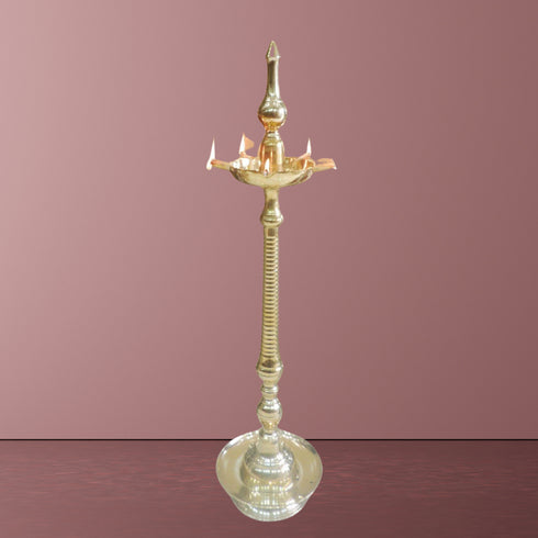 Brass Kerala Fancy Oil Lamp Deepak 12.5Kg