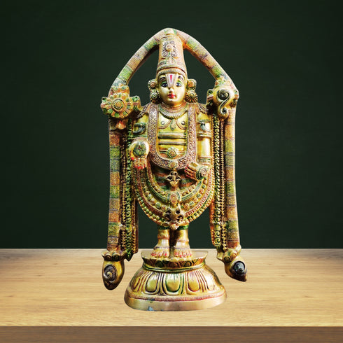 Brass Tirupati Bala Ji God Idol Statue 17.5Kg