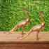 Brass Showpiece Peacock Pair Statue 5.8Kg