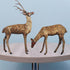 Brass Showpiece Deer Pair Statue 44kg