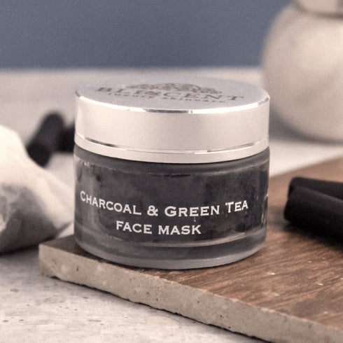 BLISCENT Charcoal & Green Tea Face Mask