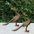 Brass Showpiece Peacock Pair Statue 2.32Kg