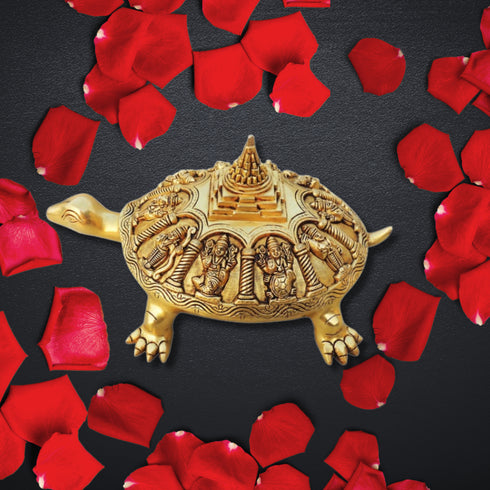 Brass Tortoise with Yantra Idol 5.6kg
