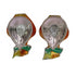 Pure Silver Gold Kalasham Fancy Diya Pair 26g
