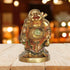 Brass Laughing Buddha God Idol Statue 7.4kg