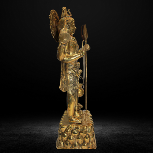 Brass Shiv Ji Idol Statue 18.7Kg