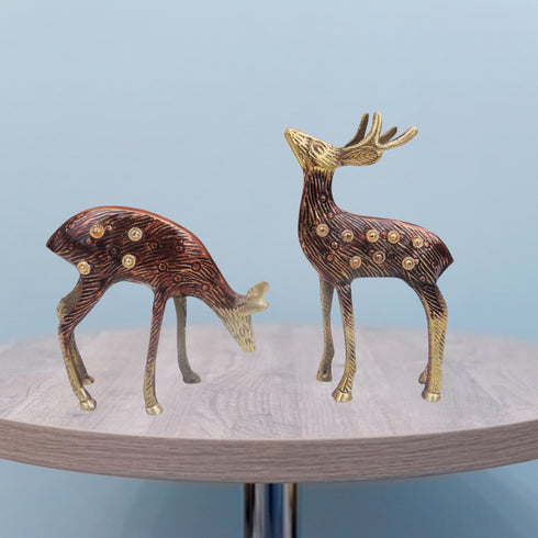 Brass Deer Statue 0.2kg