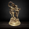 Brass Lady Stute Statue 4.24kg