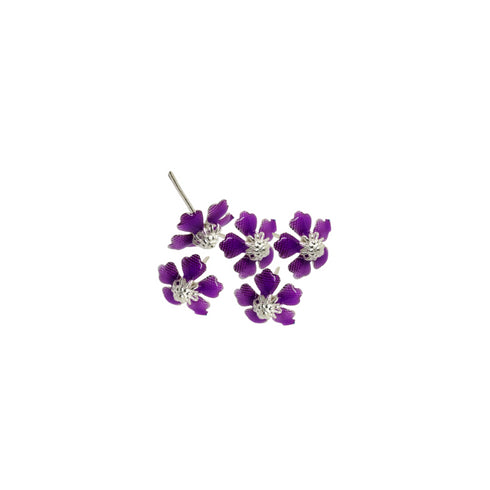 Pure Silver Flowers10g (Pack of 5)