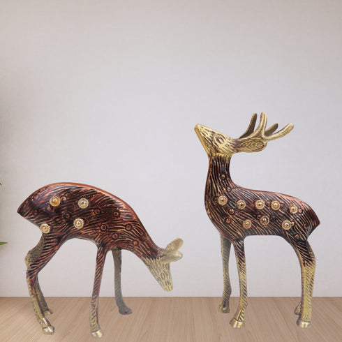 Brass Deer Statue 0.2kg