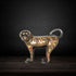 Brass Showpiece Monkey Bandar Statue 2.175kg