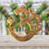 Brass Wall Hanging Om With Peacock Statue 2.57Kg