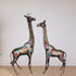 Brass Giraffe Statue Set of 2 Pieces 18kg