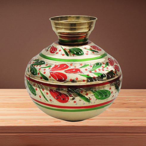 Brass Coloured Matka 1.68kg