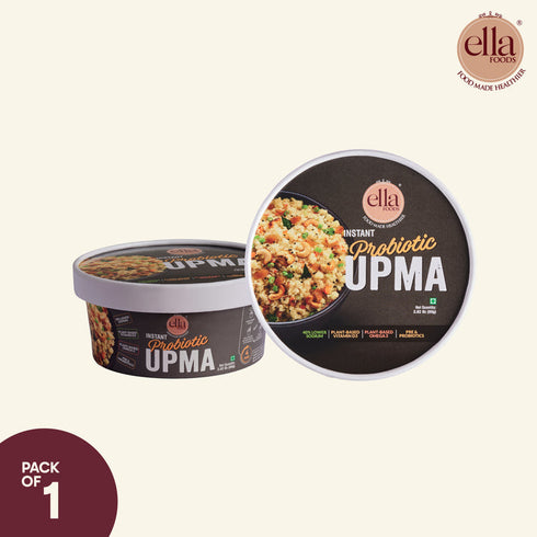Ella Foods Instant Probiotic Upma |Added Pre And Probiotics