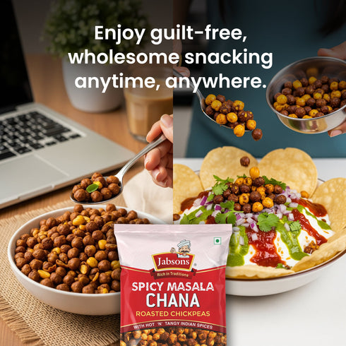 Jabsons Foods Spicy Masala Roasted Chana