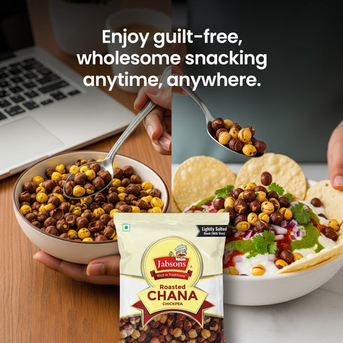 Jabsons Foods Black Salted Roasted Chana