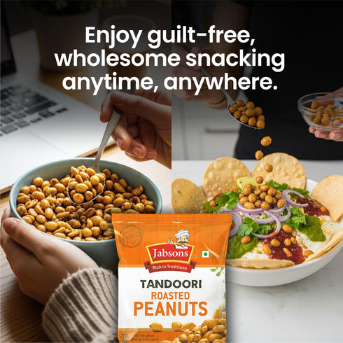 Jabsons Foods Tandoori Roasted Peanuts