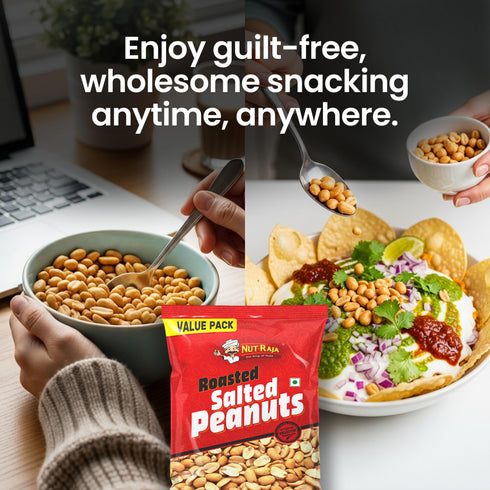 Jabsons Foods Salted Roasted Peanuts