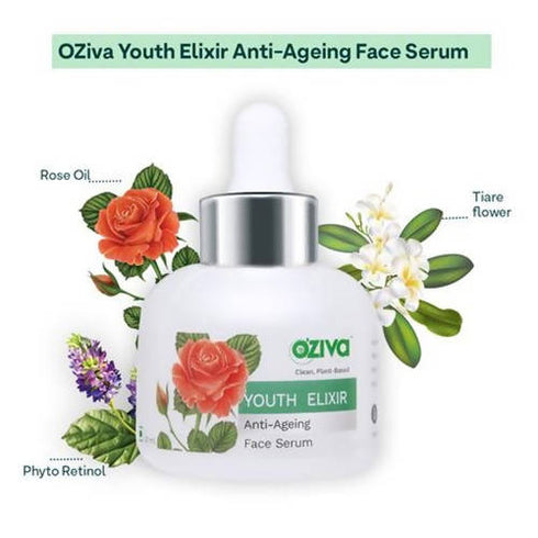 OZiva Youth Elixir AntiAgeing Face Serum