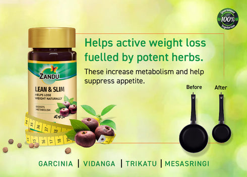 Zandu Lean & Slim 60 Capsule