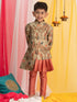 Vastramay Boy's Green And Pink Combo Set