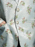 Vastramay Boy's Light Green Woven Silk Blend Blazer