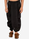 Vastramay Boy's Black Silk Blend Dhoti