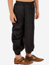 Vastramay Boy's Black Silk Blend Dhoti