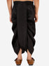 Vastramay Boy's Black Silk Blend Dhoti