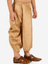 Vastramay Boy's Rose Gold Silk Blend Solid Dhoti