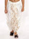Vastramay Boy's Cream Silk Blend Embroidered Dhoti